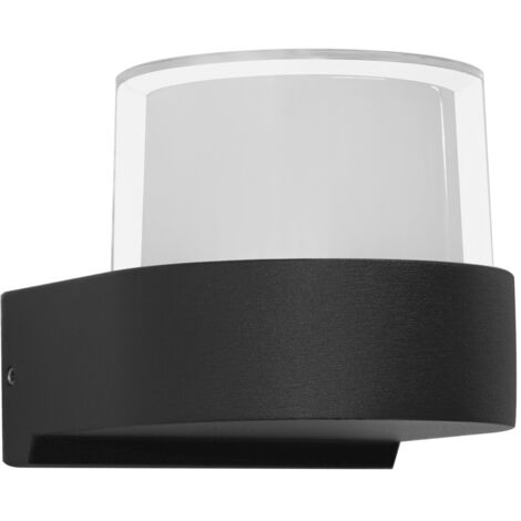 Applique extérieure noire LED 5W 3000K IP54 Italux