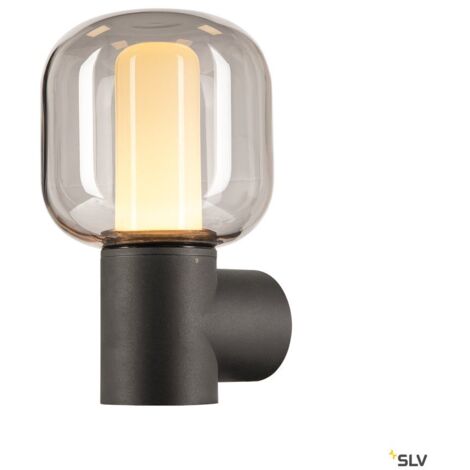Applique extérieure OVALISK gris LED 9W 3000/4000K interrupteur CCT - SLV - 1004678