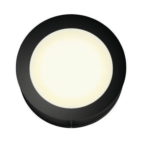 Applique extérieure Philips LED Actea noir 12W