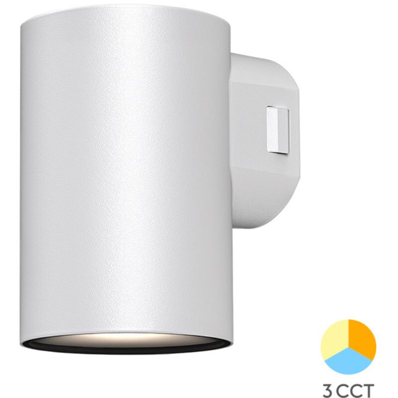 Applique extérieure VEKTA-D blanc 9W 3en1 IP65