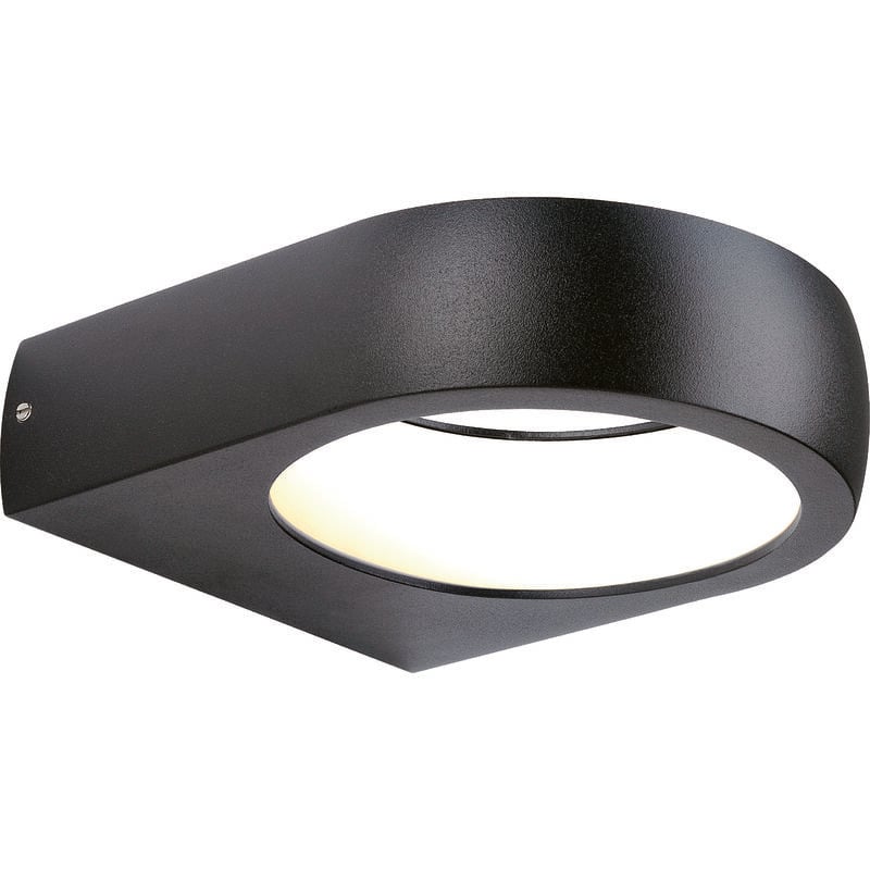 Applique extérieure filaire IP54 (470lm 3000K a++) - Noire Voltman