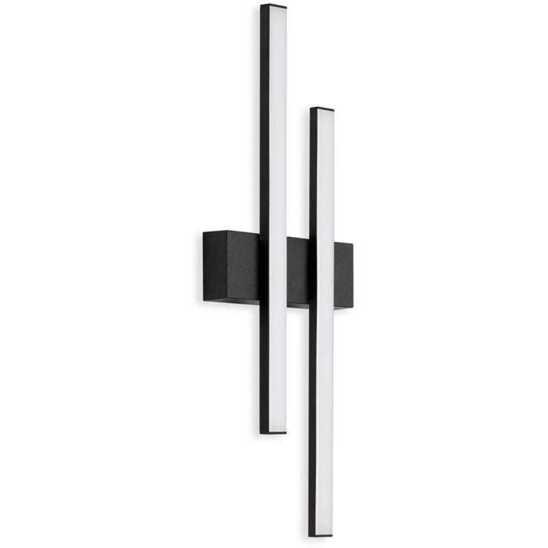 Applique extérieure led Telefunken graz, 4 w, 480 lm, IP44, noir, métal-plastique, 47 x 15,5 x 4,2 cm