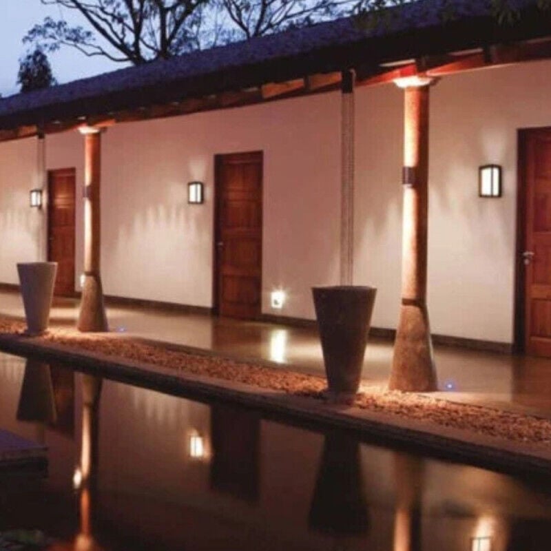 Applique Extérieure Led Métal Gris Anthracite Chami Ip65