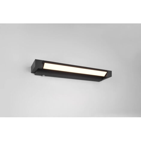 APPLIQUE, FABRIZIO, INCL.1X9W LED/1000LM/2300+3000+4000K, HAUTEUR: 6CM,LONGUEUR: 50CM,LARGEUR: 10CM, TRIO 284770132