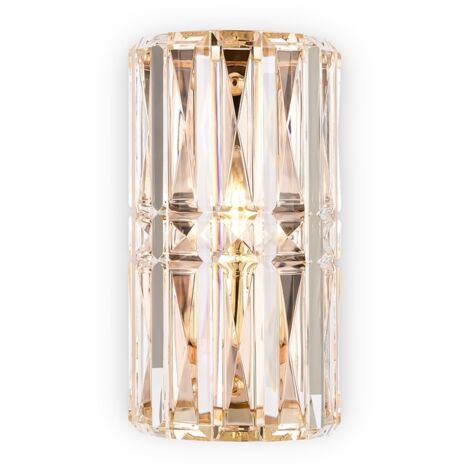 Applique Facet glamour cristallo ottone oro Maytoni MOD094WL-01G