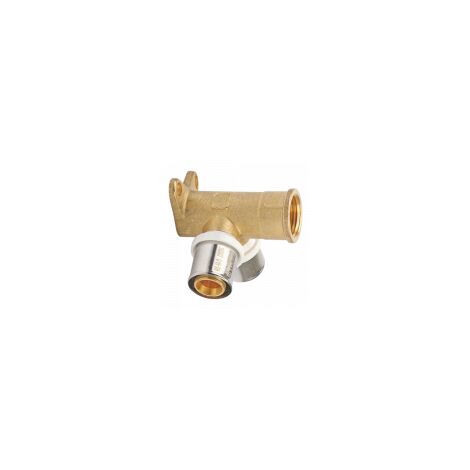 Applique femelle double à sertir multicouche 15/21 - Ø20-1/2” - 3035-20-15D - Fixoconnect - Ayor