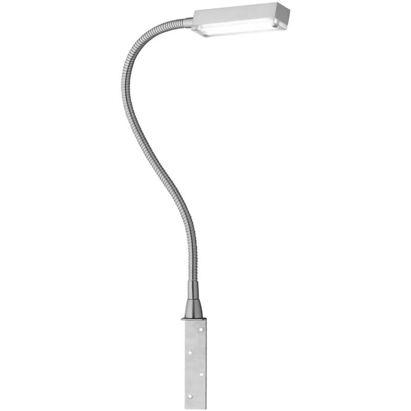 Fischer&honsel - Applique murale avec bras flexible liseuse mobile Lampe de lit led à intensité variable l 52cm