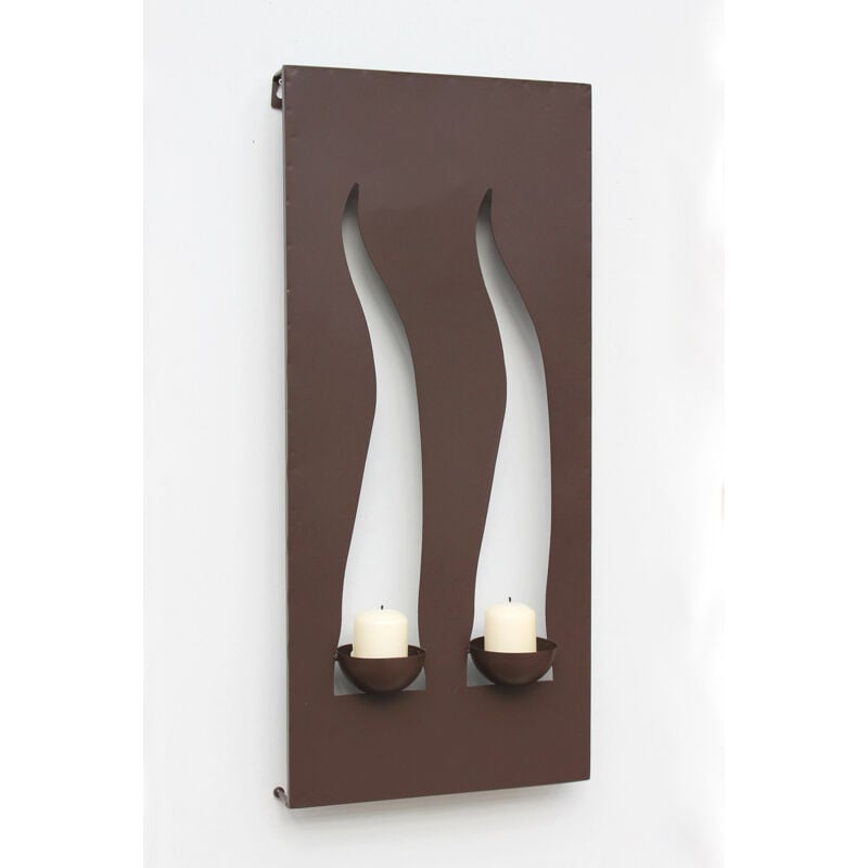 Dandibo - Applique Flamme 133 pour 2 bougies Chandelier mural en métal