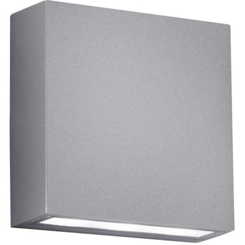 Applique extérieure étanche bi-directionnelle grise Trio Thames