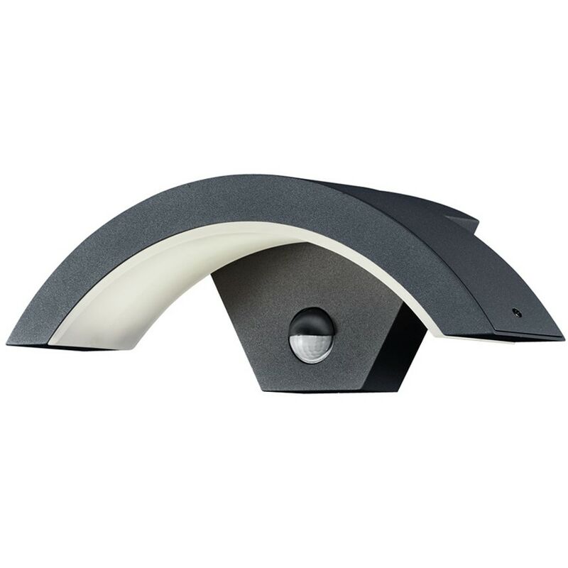 Trio - Applique Murale Extérieure Ohio Led IP54 Anthracite Avec Lighting Détecteur De Mouvement