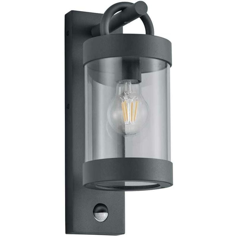 Luminaires de jardin, Applique outdoor moderne métal Sambesi Anthracite en Metal Trio