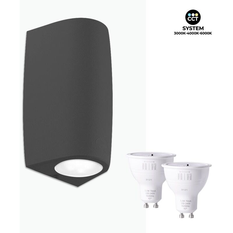 Image of Aplique de pared led up & down Fumagalli marta GU10 3,5W