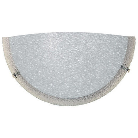 APPLIQUE GAIA 1XE27 BIANCO GRANIGLIA- 4,0 pz