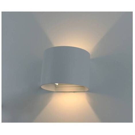 APPLIQUE GANDALF LED BIANCO 2X5W 4000K IP54 - 1 pezzo