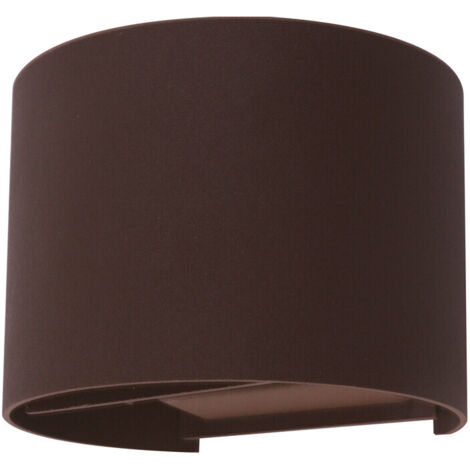 APPLIQUE GANDALF LED MARRONE 2X5W 4000K IP54- 1,0 pz