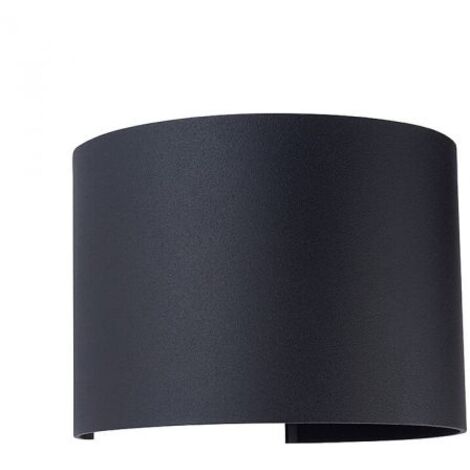 APPLIQUE GANDALF LED NERO 2X5W 4000K IP54