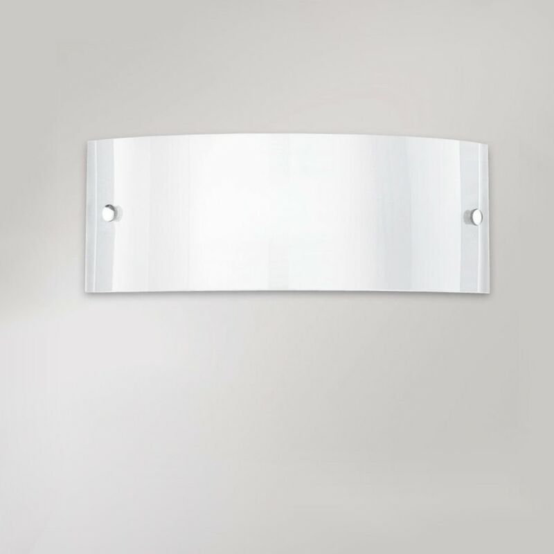 Image of Applique moderno gea luce michela ap e27 led vetro lampada parete