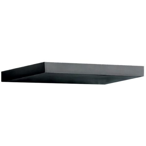 Applique gea luce yoana ag led 2600lm 3000°k titanio lampada parete mensola classica monoemissione