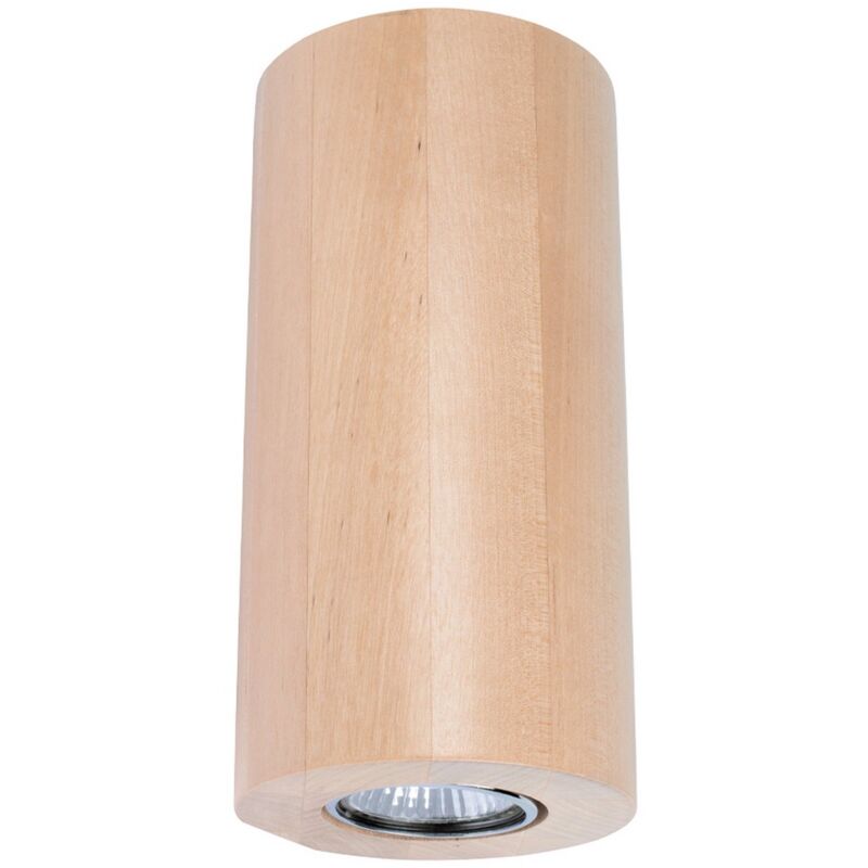 Applique Gila, Bois, Marron, 10x10x20 cm