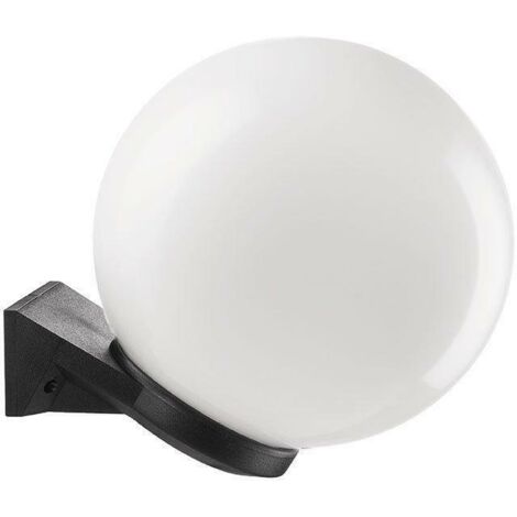 Applique globo in plastica per esterno Acrilux Ø 200 cm opale