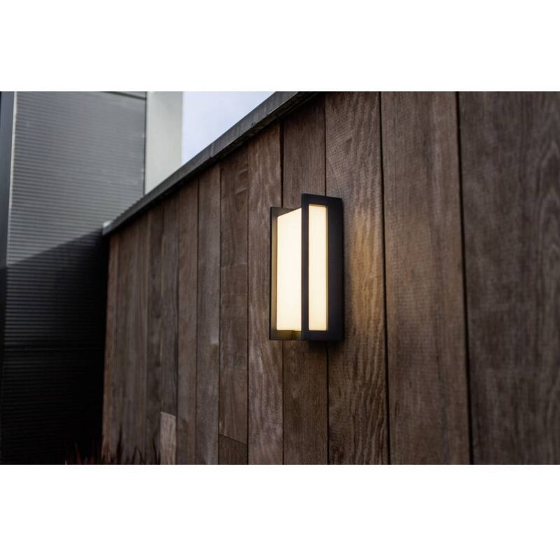 Lutec Qubo 5193001118 Applique led extérieure led led intégrée 18 w anthracite
