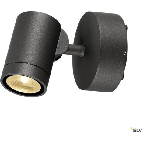 Applique HELIA simple gris 8W LED 3000K - SLV - 233245
