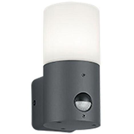 Applique Hoosic 1xE27 Anthracite Avec Détecteur de mouvement H17 cm IP44 Trio Lighting