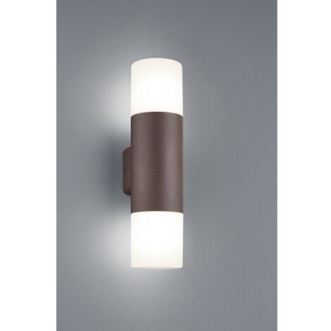Applique Hoosic Biemissione 2xE27 Ruggine H33 cm IP44 Trio Lighting