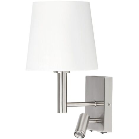 Applique hotel Harvey E27 LED lettura cromo Rabalux
