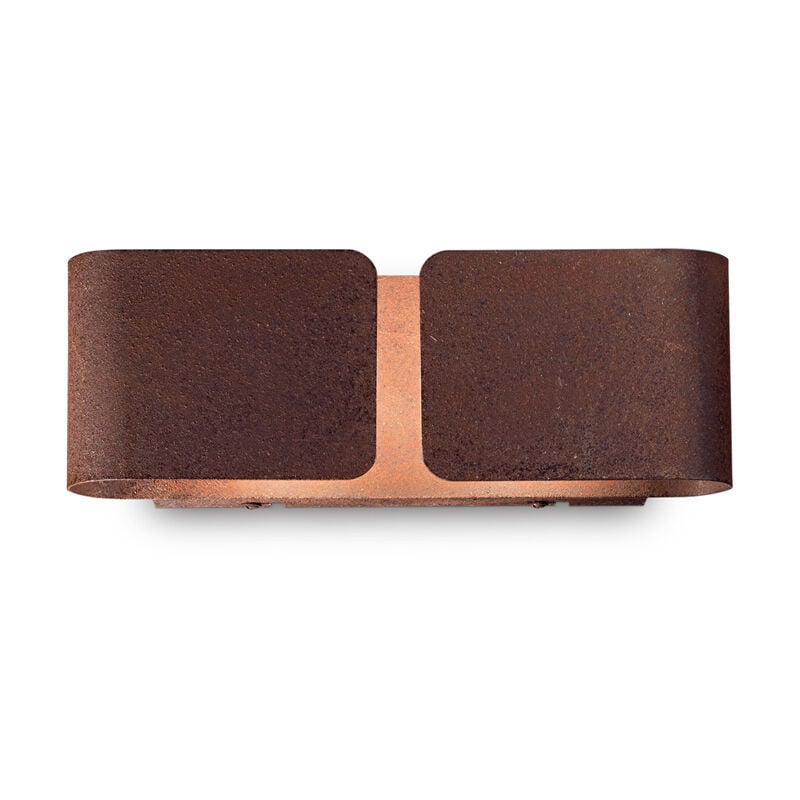 Lampada da Parete 2 Luci Clip Mini in Metallo