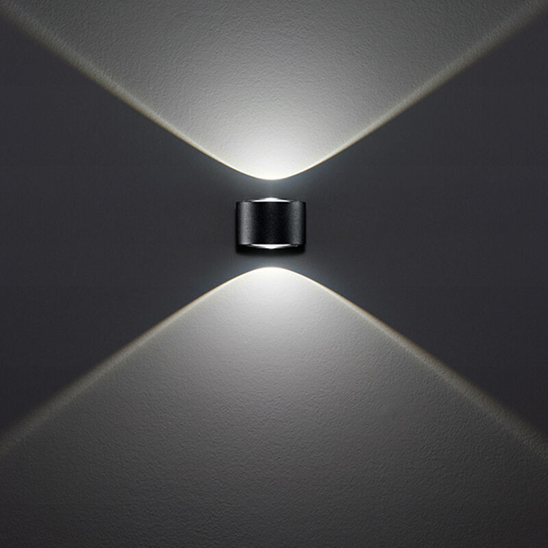 Image of Perenz - Applique In Alluminio Moderna Vision Grafite 2 Luci