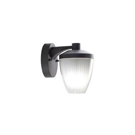 Applique In Basso E27 graphite ligne ficus