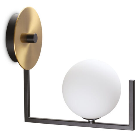 Applique Industrial-Minimal Birds Metallo Nero 1 Luce G9 3W 3000K Luce Calda