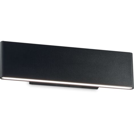 Applique Industrial-Minimal Desk Metallo Nero Led 12,5W 3000K Luce Calda