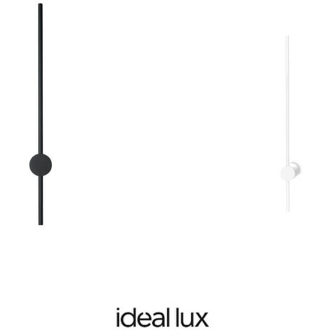 Applique Industrial-Minimal Essence Metallo Bianco Led 20W 3000K Luce Calda
