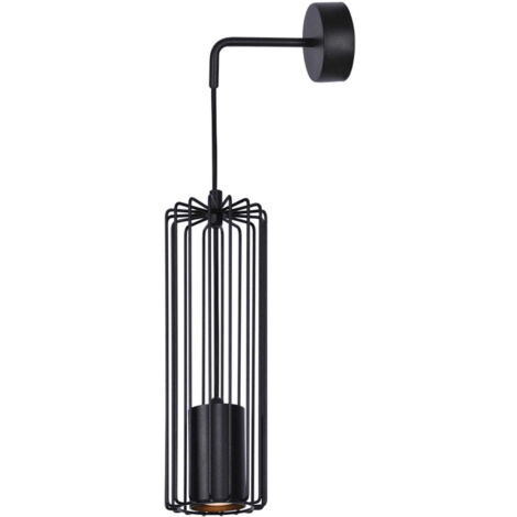 Applique industriale metallo nero GU10 Kaja FALCON K-4934