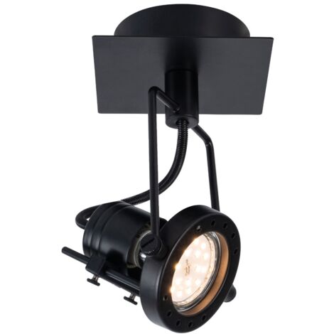 Applique industriale nera Fiji 2 Reality 1xGU10 50W