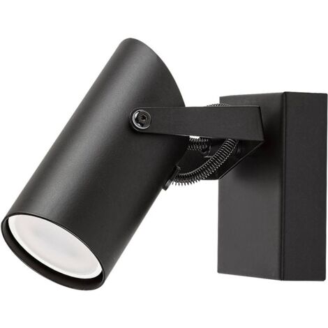 Applique industriale nera tubo orientabile GU10 Rabalux
