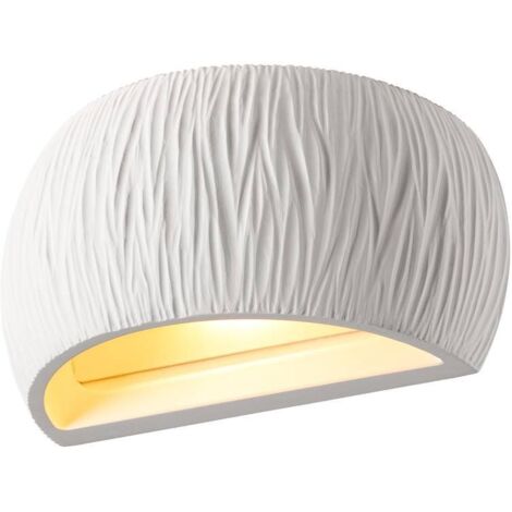 Applique intérieure PLASTRA incurvé blanc R7s 118mm/QT-DE12 20W max - SLV - 1004732