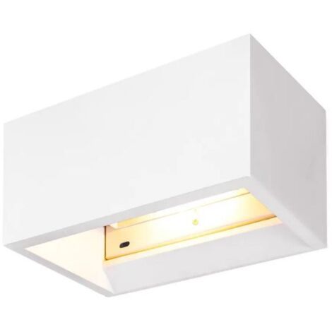 Applique intérieure PLASTRA rectangulaire blanc R7s 118mm 20W max plâtre - SLV - 1002238