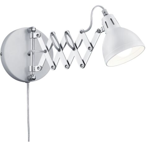 Applique Interno Moderna Forbice Diffusore Bianco Scissor GD Trio