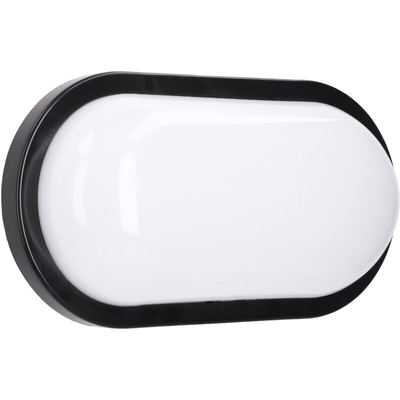 Aplique Ip65 New Flash Led 13,4W 3000K Negro 1401Lm