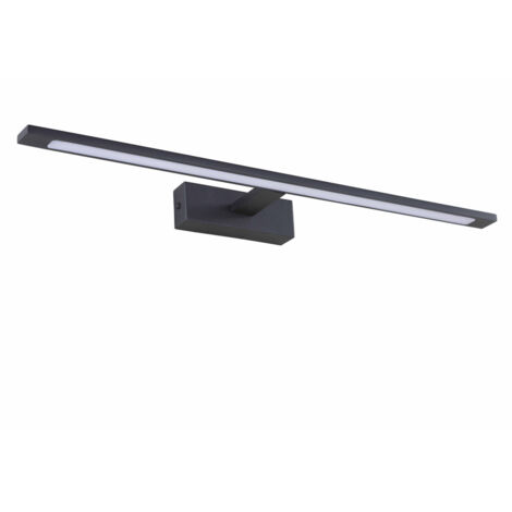 Applique Isla grande nero LED 20W 4000K IP44 LightPrestige
