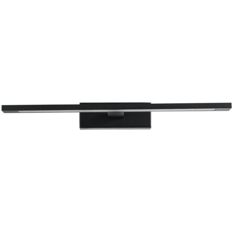 Applique Isla media nera LED 12W 4000K IP44 Light Prestige