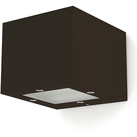 Applique ISORA IP65 Corte de fase L,C LED COB AC 2x4W 345lm(152lm) CRI90 3000K up-down Cuivre brun