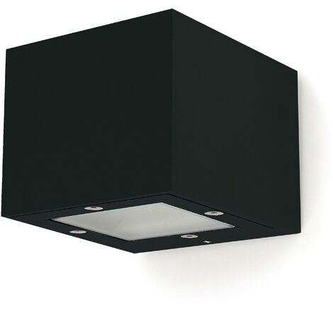 Applique ISORA IP65 Corte de fase L,C LED COB AC 2x4W 345lm(152lm) CRI90 3000K up-down Noir