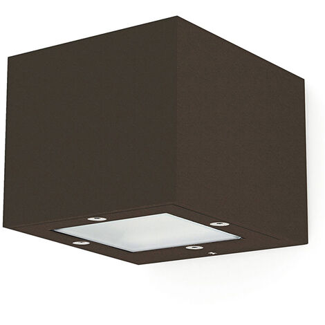 Applique ISORA IP65 Corte de fase L,C LED COB AC 2x4W 355lm(156lm) CRI90 4000K up-down Cuivre brun