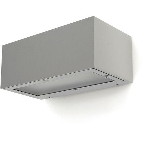 Applique ISORA IP65 LED SMD 2x8.30W 1595lm(893lm) CRI80 4000K up-down Gris