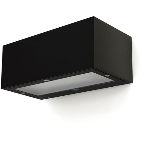Applique ISORA IP65 LED SMD 2x8.30W 1595lm(893lm) CRI80 4000K up-down Noir