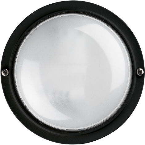 Applique IVER IP55 E27 70W Noir
